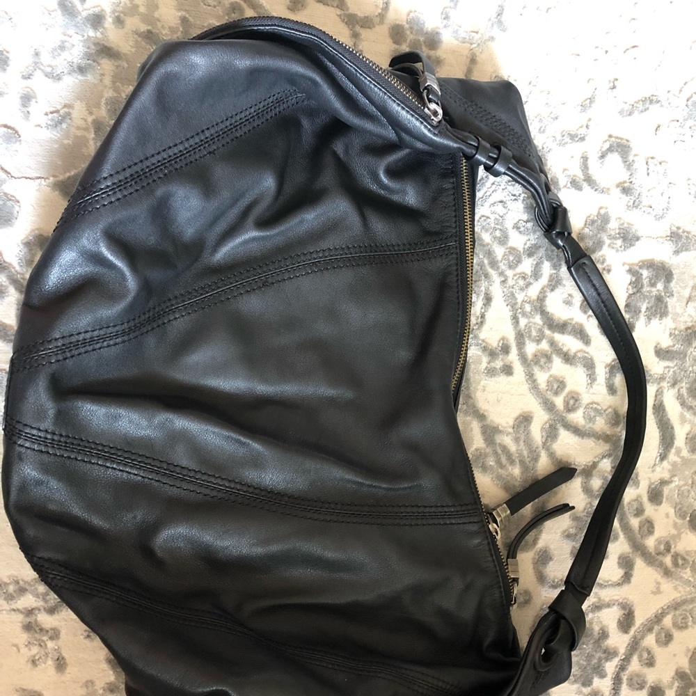 Big leather bag